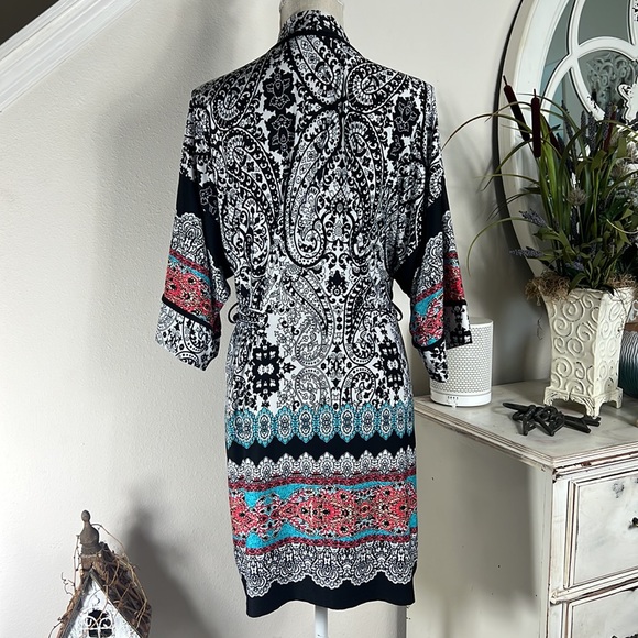 In Bloom S Mixed Pattern Robe - Picture 13 of 16